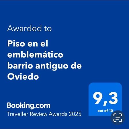 Apartamento Piso En El Emblematico Barrio Antiguo De Oviedo Exterior foto